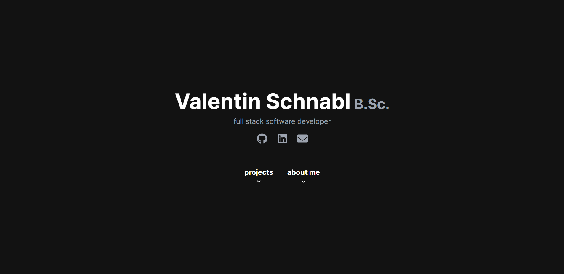 Personal Portfolio Website